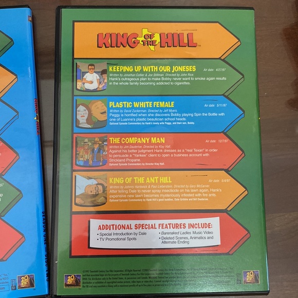 King of The Hill The Complete First Season 3 DVD Set - Picture 8 of 11
